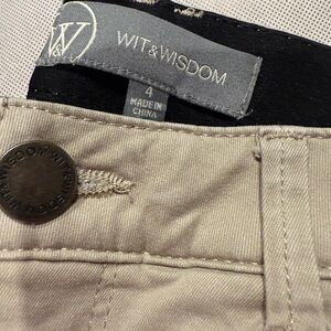 Wit & Wisdom women’s  tan jean